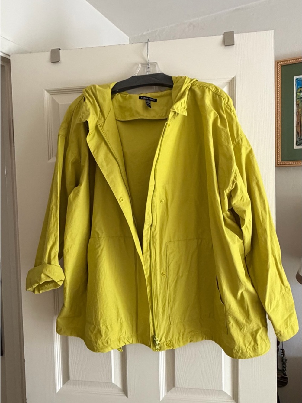 Eileen Fisher Lime Green Jacket